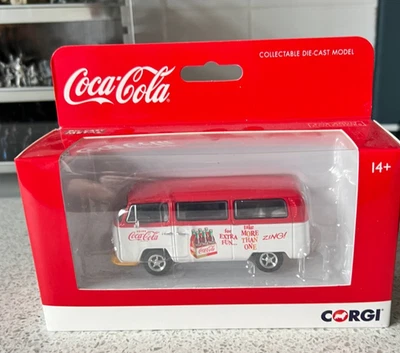 CORGI CC02744 Volkswagen Campervan 1/43 scale Coca Cola Zing - Image 1 of 4
