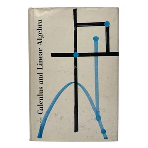 Vintage 1967 Calculus & Linear Algebra BURROWES HUNT Reed College HC DJ Textbook - Picture 1 of 16