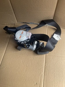 Suzuki Swift 04-11 Mk2 Left Passenger Front Black Seat Belt 84940-62K0 423875 - Picture 1 of 4