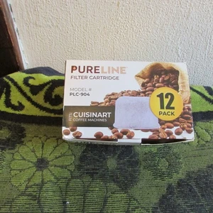 Open Box. 10 PureLine Filter Cartridges # PLC-904. For Cuisinart Coffee Machines - Picture 1 of 2