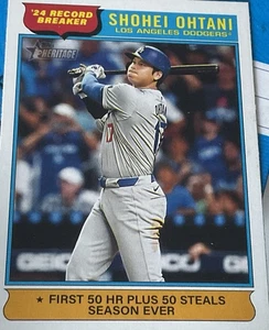 Topps Heritage 2025 Baseball Base Cards - Pick From List - 5 For £1.50 - Picture 1 of 1