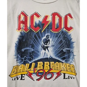 Vintage AC DC Ballbreaker Live 96 Tour T-Shirt Herren Damen alle Größen S-5XL TU040 - Bild 1 von 3
