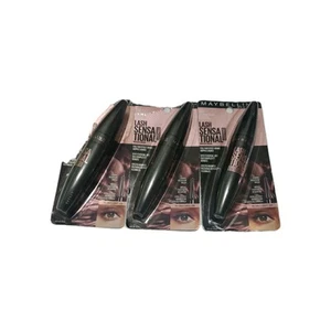 (3) Maybelline Lash Sensational Luscious Mascara Sealed 703 - Brownish Black - Picture 1 of 1