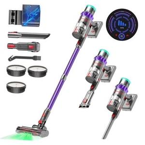 Cordless Vacuum Cleaner, 550W 48kPa 60 Mins Runtime Vacuum Cleaners for Home, - Picture 1 of 7