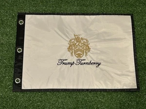 Trump Turnberry Golf Pin Flag New Crest - Picture 1 of 4