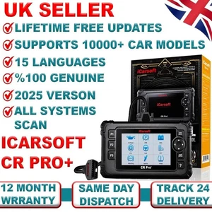 iCarsoft CR PRO PLUS + 2025 ENHANCED Car Diagnostic Tool | Official UK Outlet - Picture 1 of 11