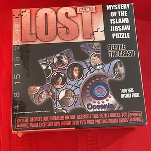 LOST Jigsaw Puzzle #4 Mystery Of The Island Before the Crash - NEW in Plastic - Photo 1/7