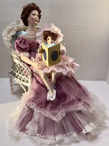 Paradise Galleries "Timeless Love" Mother and Baby by Patricia Rose 1999 Vintage - Picture 1 of 24