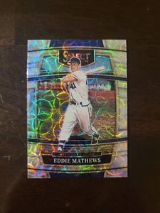2022 Select Eddie Mathews #87 Scope Prizm SP Concourse Milwaukee Braves Panini - Picture 1 of 1