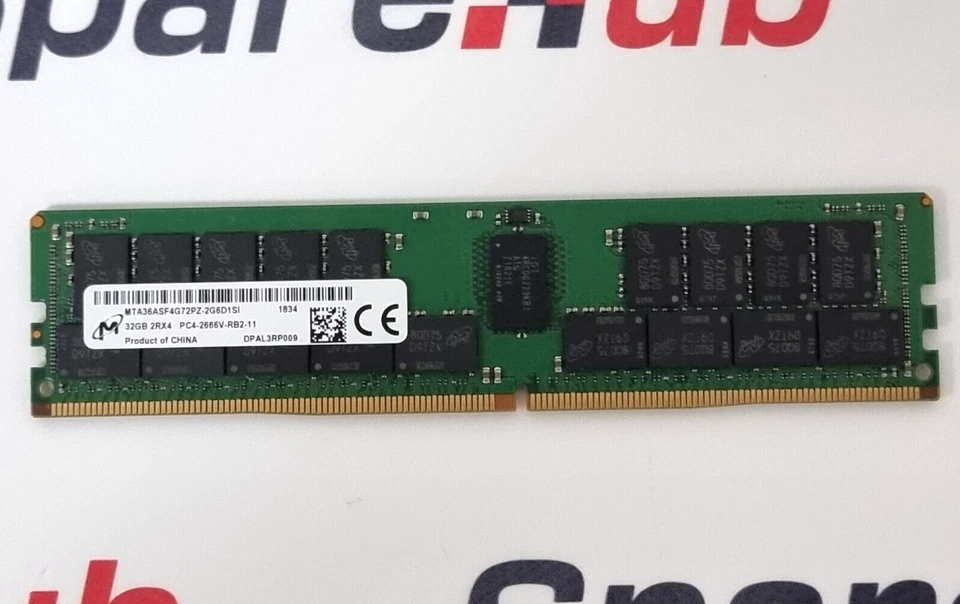 HP 850881-001 32GB Serverspeicher 2RX4 PC4-2666V-RB2-11 - Bild 1 von 4