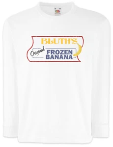 Bluth's Original Frozen Banana I Arrested Kids Long Sleeve T-Shirt Development - Picture 1 of 1