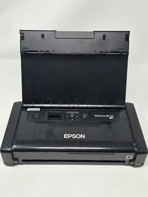 Epson WorkForce WF-110 Wireless Mobile Inkjet Printer UNTESTED *FOR PARTS* - Image 1 of 4