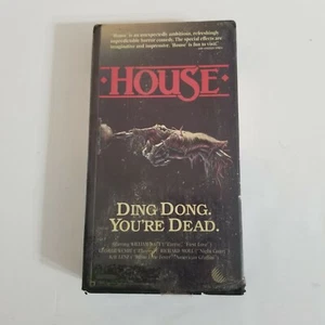 House Ding Dong You're Dead Horror Action Vhs Tape Rated R New World Pictures - Picture 1 of 12