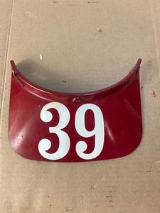 Vintage Bell 3 Snap Visor Ama Helmet Motorcycle Toptex Magnum RT Star Racing - Picture 1 of 6