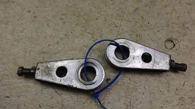 1976 yamaha dt400 enduro Y556~ rear wheel adjusters - Image 1 of 3