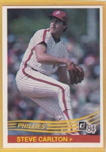 1984 DONRUSS BASEBALL STEVE CARLTON #111 PHILLIES NMMT/MINT *96225