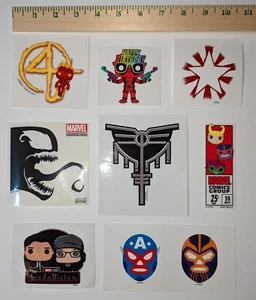 Konvolut 8 Funko Pop! Marvel Collector Corps AUFKLEBER/AUFKLEBER Deadpool WANDAVISION - Bild 1 von 10