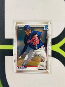 Jasseel De La Cruz 2020 Bowman Chrome First Bowman Chrome Atlanta Braves - Picture 1 of 2