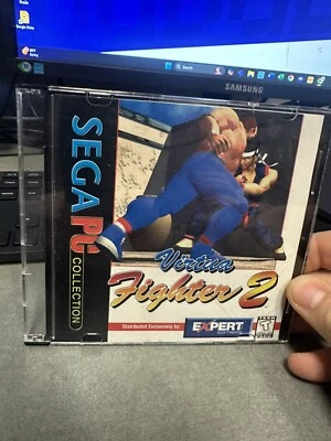 Virtua Fighter 2 (SEGA PC Collection CD ROM, 1998) **FRONT ART & DISC ONLY** - Image 1 of 4