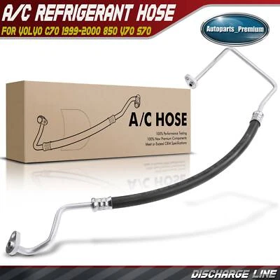 A/C Hose Discharge Line for Volvo C70 1999-2000 S70 V70 1998-2000 850 1995-1997 - Image 1 of 4