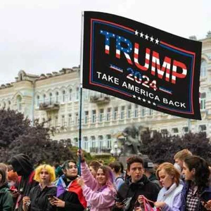 NEW  Stitch Trump 2024 Flag Take America Back 3x5 Foot outdoor free shipping - Picture 1 of 3