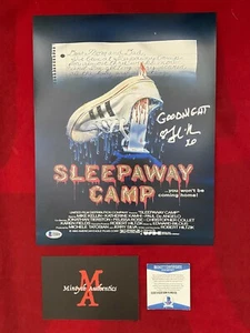 FELISSA ROSE SLEEPAWAY CAMP AUTOGRAPHED SIGNED 11x14 PHOTO! BECKETT COA! HORROR! - Picture 1 of 2