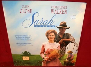 Laserdisc O * Sarah, Plain and Tall * Glenn Close Christopher Walken Lexi Randal - Picture 1 of 2
