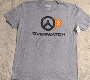Overwatch 2  Video Game Gamer Logo T Shirt  E Sports Large Fanatics  - Picture 1 of 3