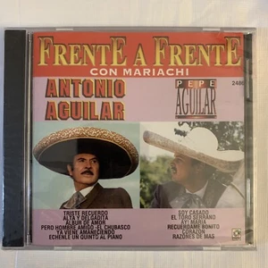 Antonio Aguilar y Pepe Aguilar Frente a Frente CD New Sealed - Picture 1 of 3