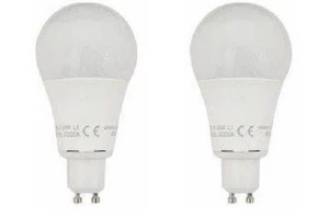 TP24 8514 9W frosted GLS LED light bulb warm white 1000 lumens L1/GU10 cap X2 - Picture 1 of 1