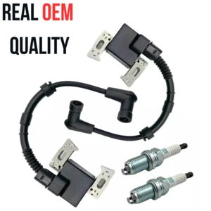2pk Ignition Coil 30500-Z6L-043 & spark plag for Honda GX630 GX660 GX690 GXV630 - Picture 1 of 8