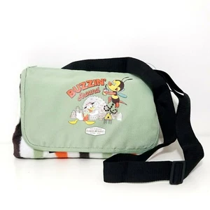 Disney Buzzin Around Flower And Garden Festival Blanket Throw Epcot Donald Spike - Picture 1 of 7