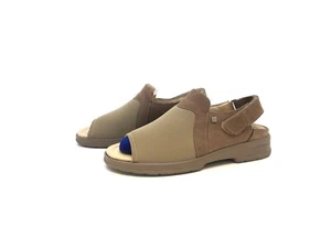 Actiflex Damen Sandale Sandalette Pantolette Gesundheit Braun Gr. 41,5 (UK 7,5) - Picture 1 of 8