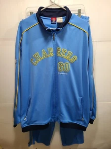 NFL Chargers Gridiron Classic Powder Blue Trainingsanzug Oberteil/Unterteil Gr. XXL Reebok - Bild 1 von 12