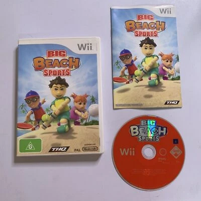Big Beach Sports  Nintendo Wii PAL 2008 Game Complete - Image 1 of 4
