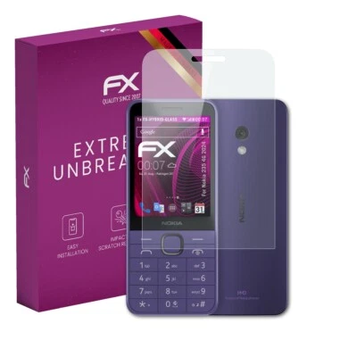 atFoliX Glass Protector for Nokia 235 4G 2024 9H Hybrid-Glass - Image 1 of 4