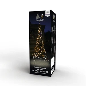 LED Weihnachtsbaum Fairybell 200 cm mit 300 LED warmweiß in OVP - Bild 1 von 1