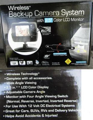 NEW in BOX VR3 AUTO BACK-UP CAMERA SYSTEM  w/ COLOR MONITOR - Image 1 of 2