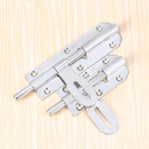 Stainless Steel Hardware Door Lock Bolts Catch Latch Padlock Clasp 104mm/180mm - Picture 1 of 6
