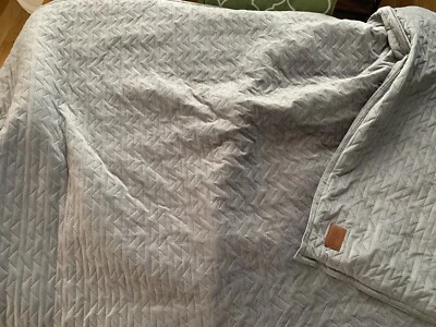 Pendleton 48x72" Weighted Blanket - Gray (1342871)with Removable Cover 15lb - Image 1 of 4