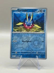 CARVANHA #042/162 POKEMON Temporal Forces (Reverse Holo, NM) ENGLISH - Picture 1 of 4
