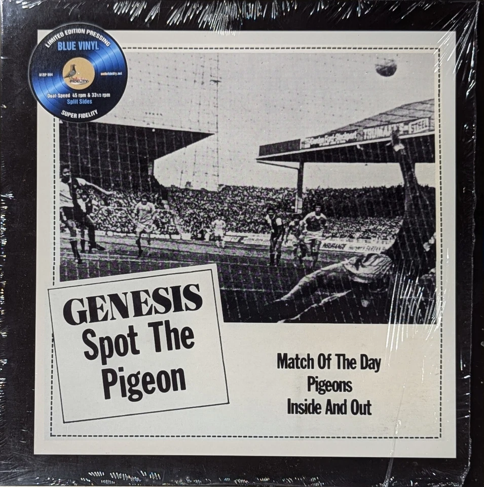 GENESIS Spot The Pigeon EP Audio Fidelity Record Store Day Blue Vinyl Foto 1 de 1