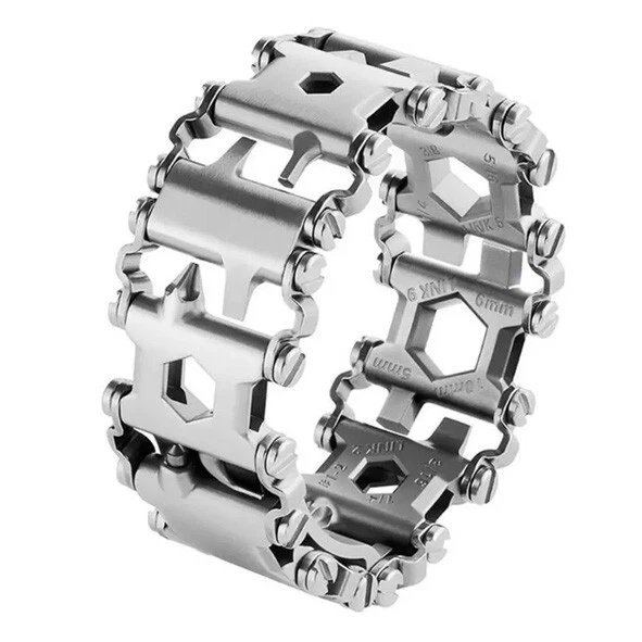 Stainless Steel 29 Multi Tool Bracelet - Image 1 of 4