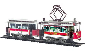 Straßenbahn H0 Modell Tram Karton Bausatz Dresdner TW 309 mit BW Maßstab 1:87 - Picture 1 of 1