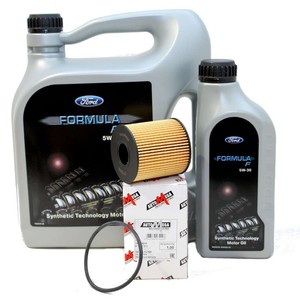 Ford Formula F 5W30 Motoröl ÖL 155D3A 155D4B 6 Liter + Ölfilter 2.0 2.2 TDCi