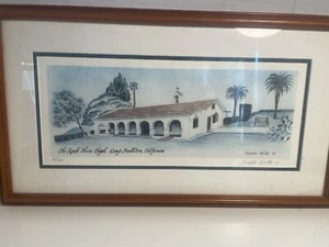 Camp Pendleton By Jeanette Walter 1998 26/600 Ranch House Chapel - Picture 1 of 4