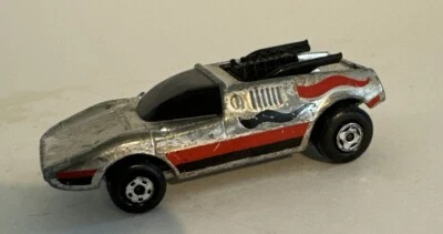 Lesney 1971 Matchbox  Superfast Silver Streak No. I/1 Chrome/Red/Black - VTG GC - Image 1 of 4