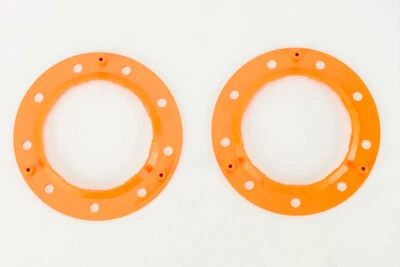 original Thunder Tiger BEAD-LOCK Rim Rings 1:8 red (2) PD8323 GTT^ - Image 1 of 2