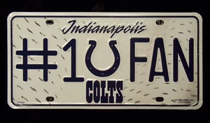 Placa de fútbol americano americano INDIANAPOLIS COLTS NFL P01 - Imagen 1 de 1