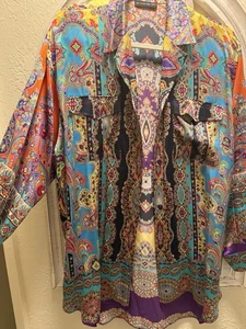 Etro Tunika Seide Paisleymuster - Bild 1 von 2